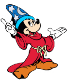 Mickey magicien